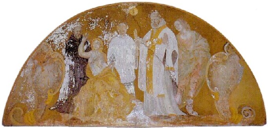 Affresco di Nasini a Malavalle